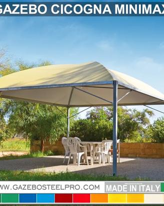 GAZEBO CURVO - 3X3 4X4 5X5 6X6 SPEDIZIONE GRATUITA