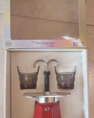 Caffettiera Bialetti mini express  set colour