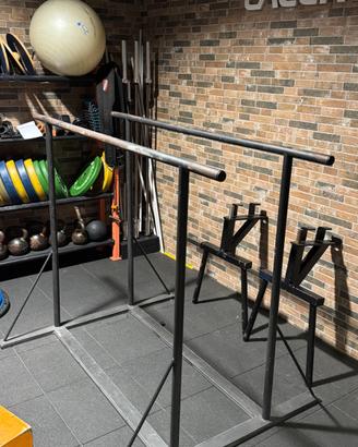 PARALLELE  GINNASTICA ALLENAMENTO FITNESS