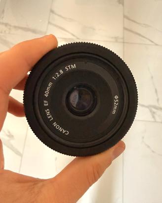 Canon EF 40mm Pancake f2.8 STM + CPL 52mm