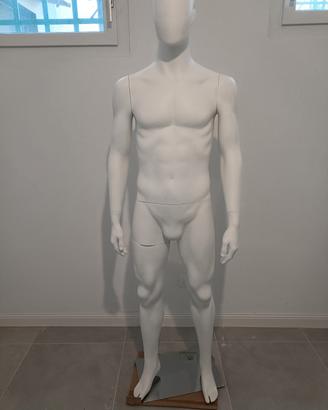 Manichino uomo completo smontabile 