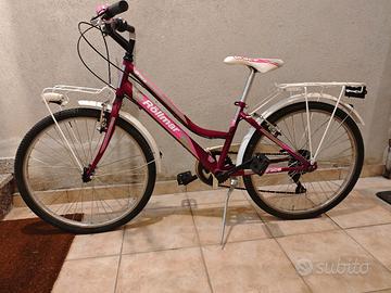 bicicletta ragazza / bambina 24" rosa mtb