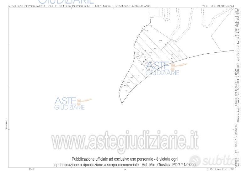 Terreno Agricolo Santa Giuletta [A4320130] - Vista 3