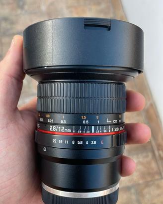 Samyang 12mm f/2.8 ED AS NCS Fisheye (Per Sony E)