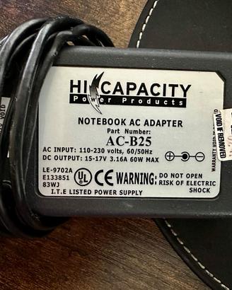 Alimentatore AC-B25 - Panasonic