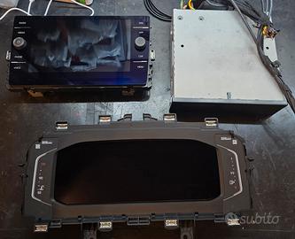  WV Tiguan Autoradio Display Contachilometri