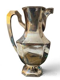 Caraffa, brocca in argento massiccio 800 vaso