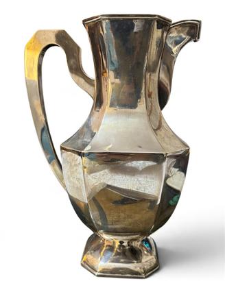 Caraffa, brocca in argento massiccio 800 vaso