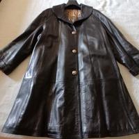 cappotto lungo in vera pelle Donna