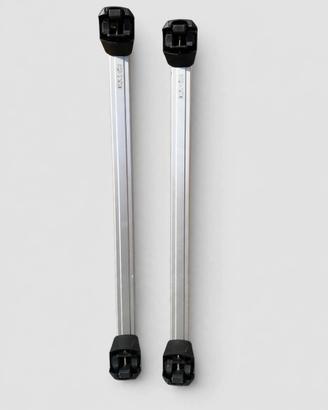 Barre portatutto + porta sci Audi Q5 originali