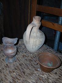 oggettistica in rame in miniatura 