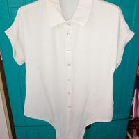 Camicia donna leggera maniche corte