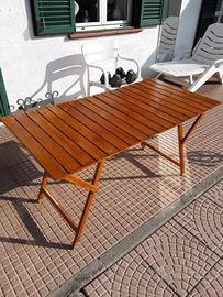 tavolo pieghevole vintage party 