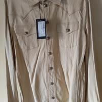 camicia pelle uomo Roberto Cavalli 