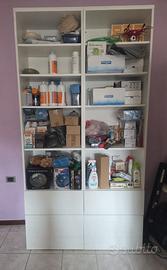 Libreria Ikea con cassetti 60 x40 x 230h