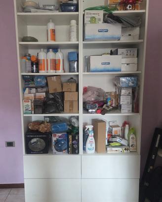 Libreria Ikea con cassetti 60 x40 x 230h