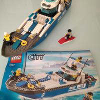 Set lego city 7287 completo con figure e istruzion