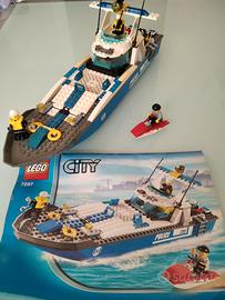 Set lego city 7287 completo con figure e istruzion