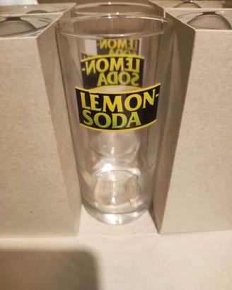 Bicchieri Lemonsoda Vintage 6pz. Nuovi con Scatola