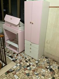 Armadio e cassettiera