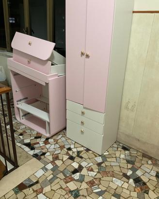 Armadio e cassettiera