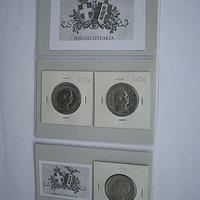 Regno D'Italia Argento Terna 2 Lire 1911-14-16