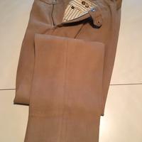 Pantalone uomo taglia 52 color nocciola