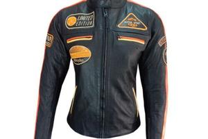 Giubotto Donna in Vera Pelle Cafè Race