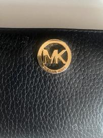 Portafogli pelle nera Michael Kors