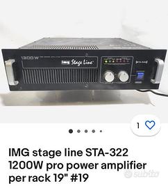 Amplificatore professionale per concerti