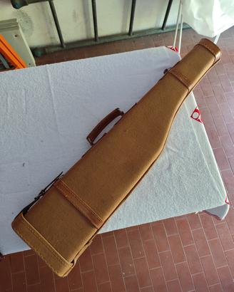 Custodia rigida vintage per fucile da caccia