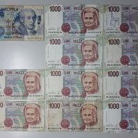 Banconote Lire italiane originali