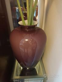 Vaso in vetro soffiato di Murano