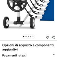 avvolgitore telo piscina 