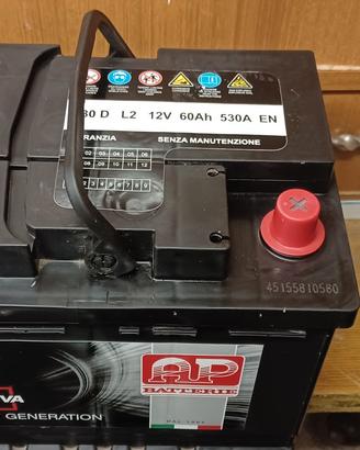 Batteria auto 60 ah