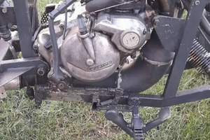 Quad monta motore cagiva 125