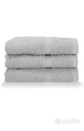 set 3 Asciugamani puro Cotone 40x60 Nuovi