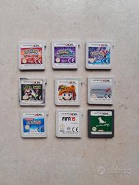 Nintendo 3DS DS cartucce giochi vari