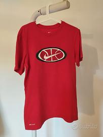 Maglietta Nike Dri-FIT Basketball Rossa  