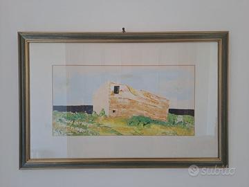 Ausonio Tanda  - Tempera su cartoncino