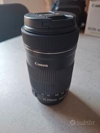 Obbiettivo canon efs 250 mm