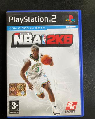 Gioco PS2 PlayStation 2 NBA 2K8 2008 come nuovo