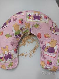 cuscino allattamento in pula farro