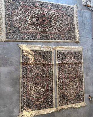 Tris Tappeti Scendiletto Classici Bergama
