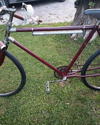 bicicletta da corsa eroica d'epoca