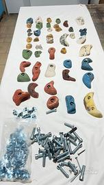 Prese per arrampicata