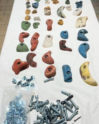 Prese per arrampicata