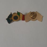 spilla vintage del Napoli con scudetto 