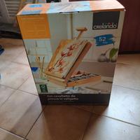 Set cavalletto da pittore in n valigetta