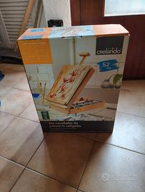 Set cavalletto da pittore in n valigetta